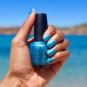OPI Nail Lacquer - Teal The Cows Come Home 0.5 oz - #NLB54 - OceanNailSupply