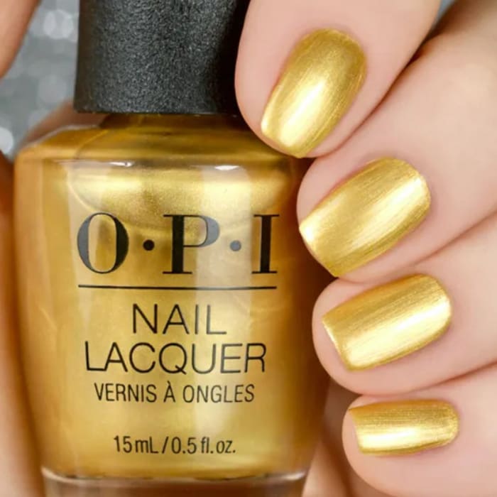OPI Nail Lacquer - This Gold Sleighs Me - #HRM05 - OceanNailSupply