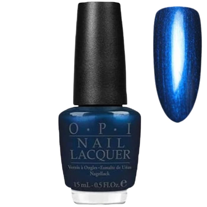 OPI Nail Lacquer - Unfor-greta-bly Blue 0.5 oz - #NLG24 - OceanNailSupply