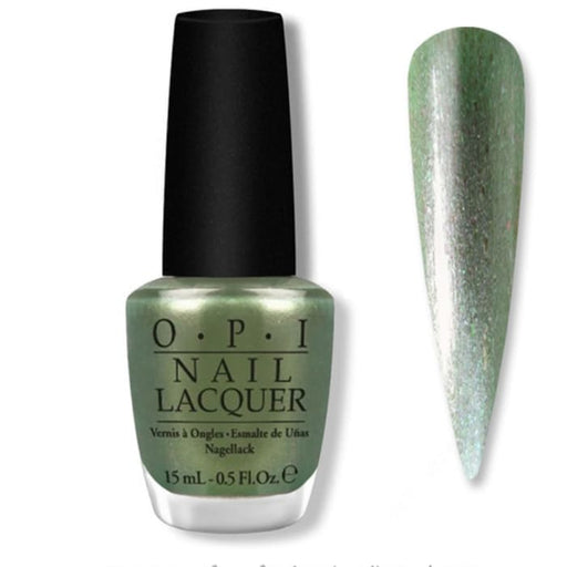 OPI Nail Lacquer - Visions of Georgia Green 0.5 oz - #NLC93 - OceanNailSupply