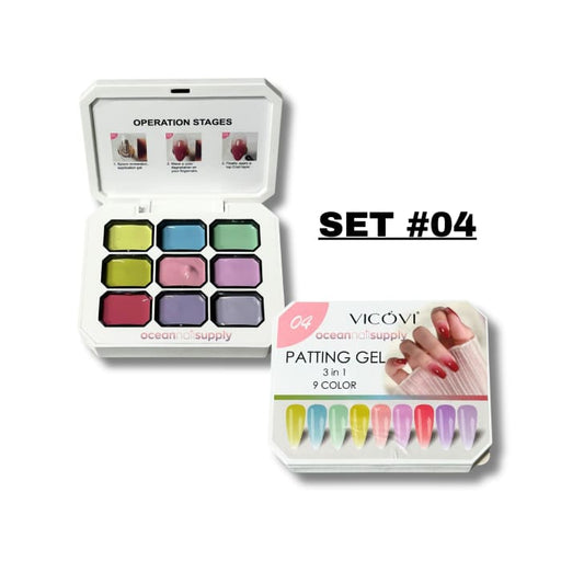 Patting Gel Palette #04 OceanNailSupply