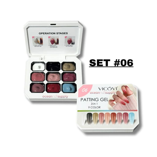 Patting Gel Palette #06 OceanNailSupply