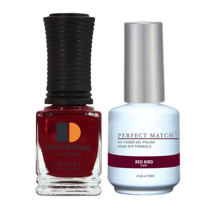 Perfect Match - 033 Red Bird (Gel & Lacquer) 0.5oz - OceanNailSupply