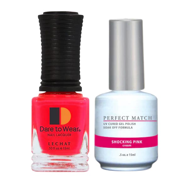 Perfect Match - 045 Shocking Pink (Gel & Lacquer) 0.5oz - OceanNailSupply