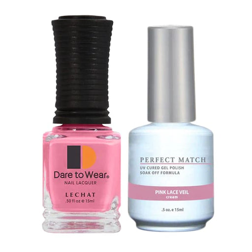 Perfect Match - 049 Pink Lace Veil (Gel & Lacquer) 0.5oz - OceanNailSupply