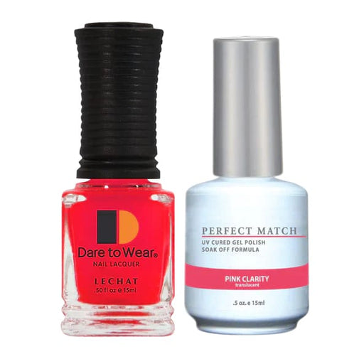 Perfect Match - 054 Pink Clarity (Gel & Lacquer) 0.5oz - OceanNailSupply