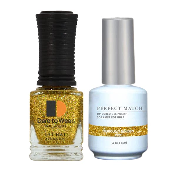 Perfect Match - 056 Seriously Golden (Gel & Lacquer) 0.5oz - OceanNailSupply