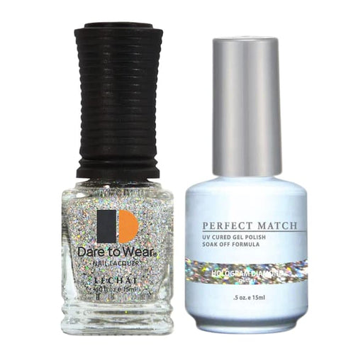 Perfect Match - 059 Hologram Diamond (Gel & Lacquer) 0.5oz - OceanNailSupply