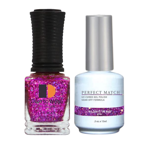 Perfect Match - 085 40 Days in Rio (Gel & Lacquer) 0.5oz - OceanNailSupply