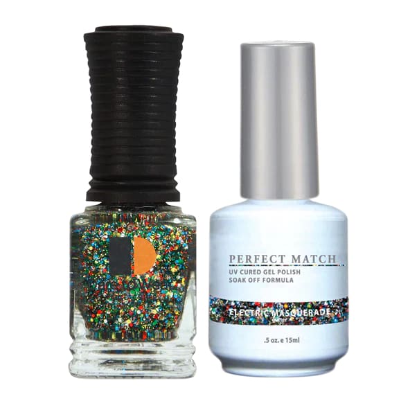 Perfect Match - 086 Electric Masquerade (Gel & Lacquer) 0.5oz - OceanNailSupply