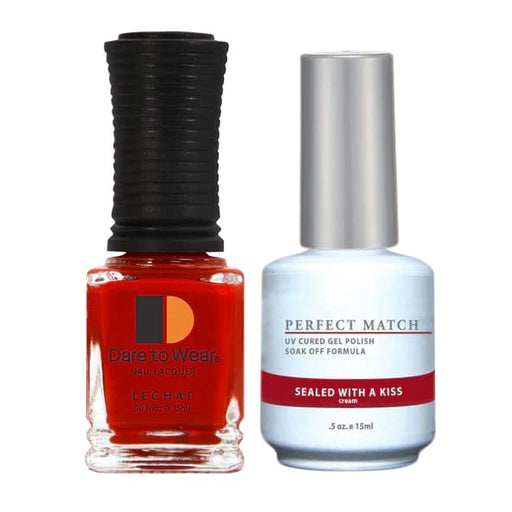Perfect Match - 091 Sealed with a Kiss (Gel & Lacquer) 0.5oz - OceanNailSupply