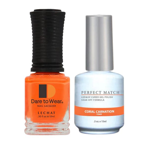 Perfect Match - 097 Coral Carnation (Gel & Lacquer) 0.5oz - OceanNailSupply