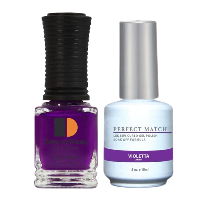 Perfect Match - 102 Violetta (Gel & Lacquer) 0.5oz - OceanNailSupply