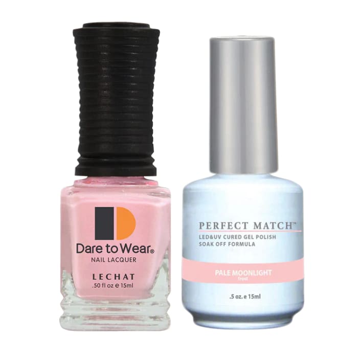 Perfect Match - 103 Pale Moonlight (Gel & Lacquer) 0.5oz - OceanNailSupply