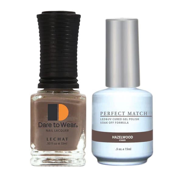 Perfect Match - 129 Hazelwood (Gel & Lacquer) 0.5oz - OceanNailSupply