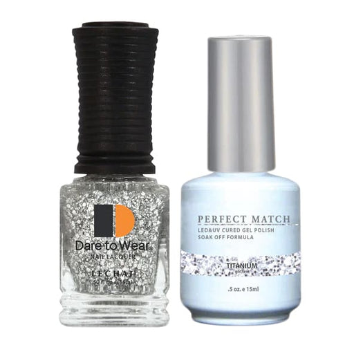 Perfect Match - 134 Titanium (Gel & Lacquer) 0.5oz - OceanNailSupply