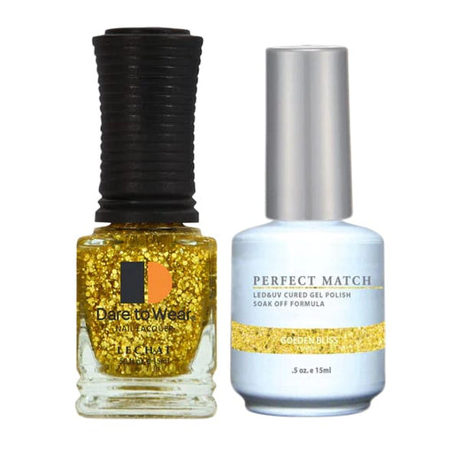 Perfect Match - 135 Golden Bliss (Gel & Lacquer) 0.5oz - OceanNailSupply