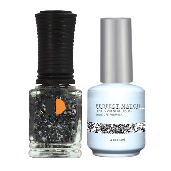 Perfect Match - 138 Black Tie Affair (Gel & Lacquer) 0.5oz - OceanNailSupply