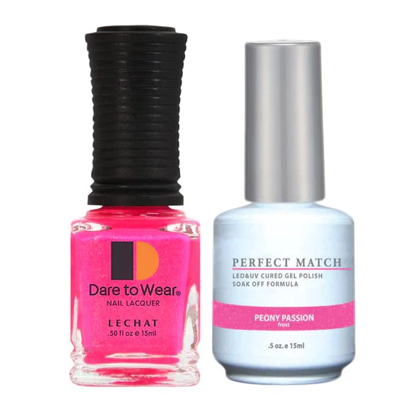 Perfect Match - 147 Peony Passion (Gel & Lacquer) 0.5oz - OceanNailSupply