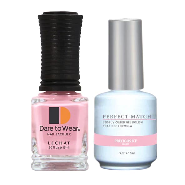 Perfect Match - 168 Precious Ice (Gel & Lacquer) 0.5oz - OceanNailSupply