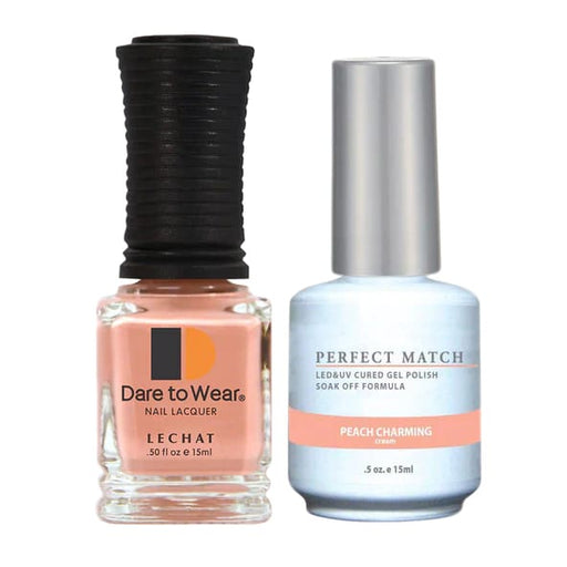 Perfect Match - 169 Peach Charming (Gel & Lacquer) 0.5oz - OceanNailSupply