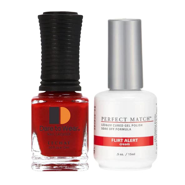 Perfect Match - 187 Flirt Alert (Gel & Lacquer) 0.5oz - OceanNailSupply