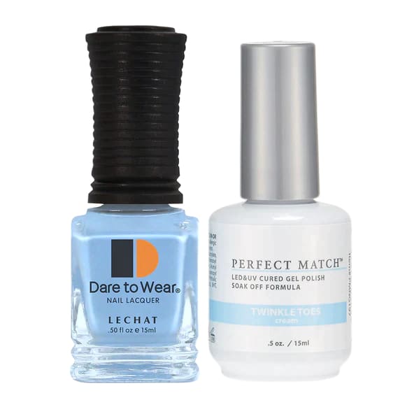 Perfect Match - 197 Twinkle Toes (Gel & Lacquer) 0.5oz - OceanNailSupply
