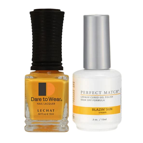 Perfect Match - 201 Blazin’ Sun (Gel & Lacquer) 0.5oz - OceanNailSupply