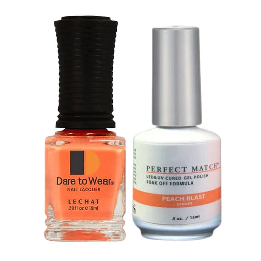 Perfect Match - 202 Peach Blast (Gel & Lacquer) 0.5oz - OceanNailSupply