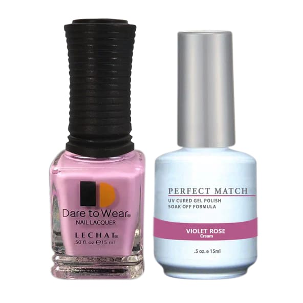 Perfect Match - 228 Violet Rose (Gel & Lacquer) 0.5oz - OceanNailSupply