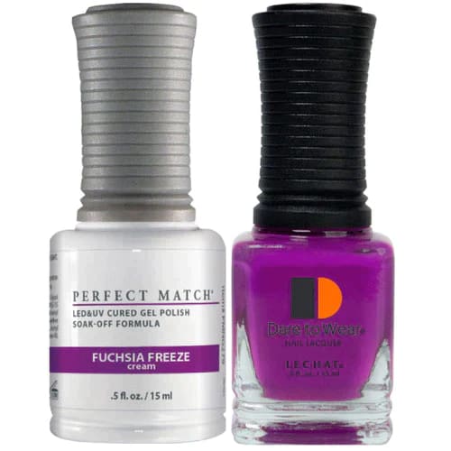 Perfect Match - 279 Fuchsia Freeze (Gel & Lacquer) 0.5oz - OceanNailSupply