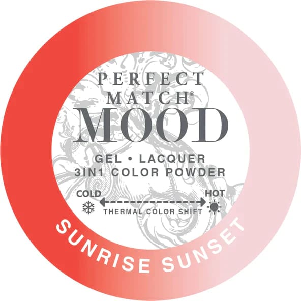 Perfect Match Mood Changing Gel Color 0.5oz 003 Sunrise Sunset - OceanNailSupply