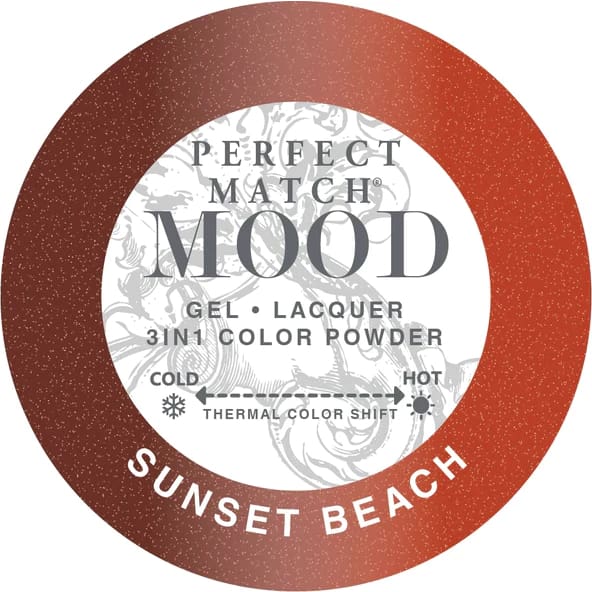 Perfect Match Mood Changing Gel Color 0.5oz 008 Sunset Beach - OceanNailSupply