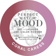 Perfect Match Mood Changing Gel Color 0.5oz 011 Coral Caress - OceanNailSupply