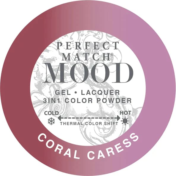Perfect Match Mood Changing Gel Color 0.5oz 011 Coral Caress - OceanNailSupply