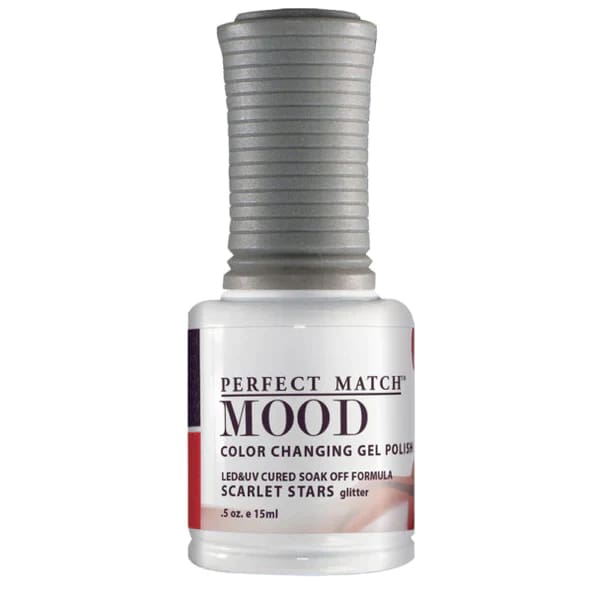 Perfect Match Mood Changing Gel Color 0.5oz 013 Scarlet Stars - OceanNailSupply