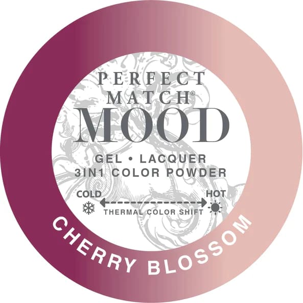 Perfect Match Mood Changing Gel Color 0.5oz 017 Cherry Blossom - OceanNailSupply