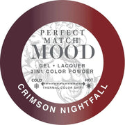 Perfect Match Mood Changing Gel Color 0.5oz 018 Crimson Nightfall - OceanNailSupply