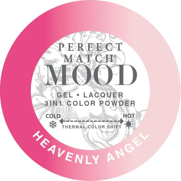 Perfect Match Mood Changing Gel Color 0.5oz 019 Heavenly Angel - OceanNailSupply