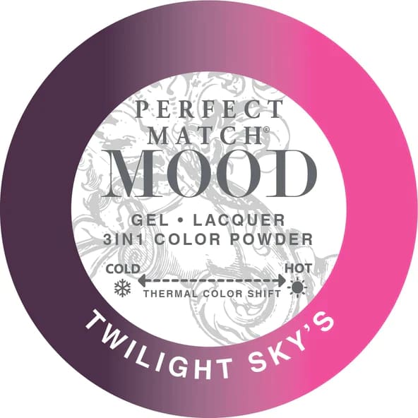 Perfect Match Mood Changing Gel Color 0.5oz 024 Twilight Skies - OceanNailSupply