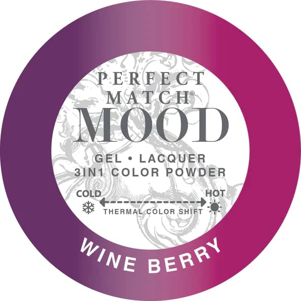 Perfect Match Mood Changing Gel Color 0.5oz 049 Wine Berry - OceanNailSupply