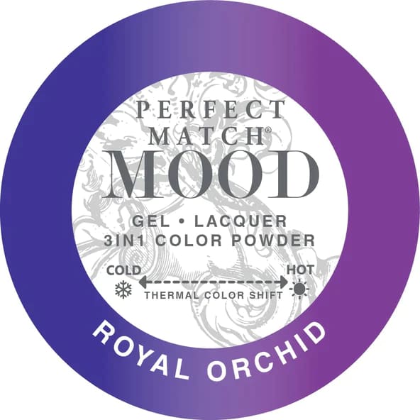 Perfect Match Mood Changing Gel Color 0.5oz 054 Royal Orchid - OceanNailSupply
