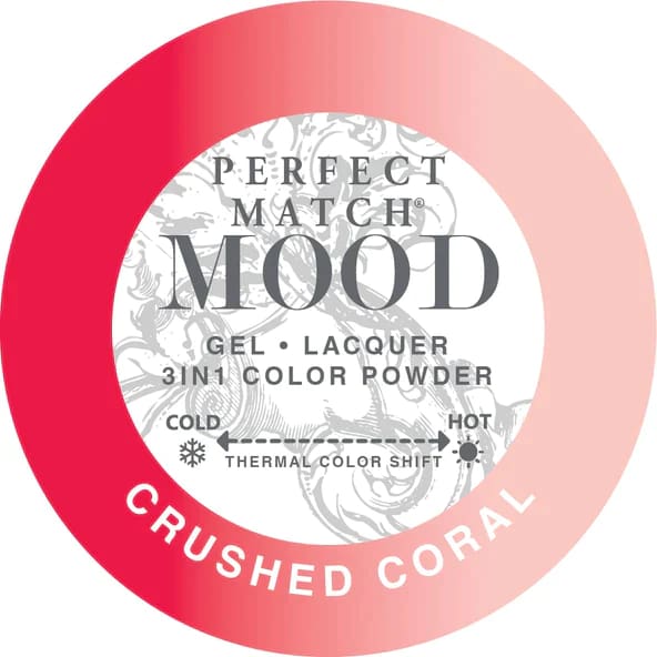 Perfect Match Mood Changing Gel Color 0.5oz 055 Crushed Coral - OceanNailSupply
