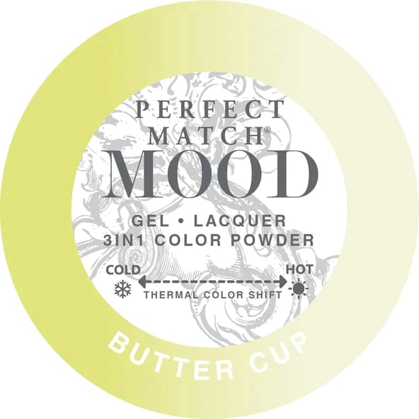 Perfect Match Mood Changing Gel Color 0.5oz 057 Buttercup - OceanNailSupply