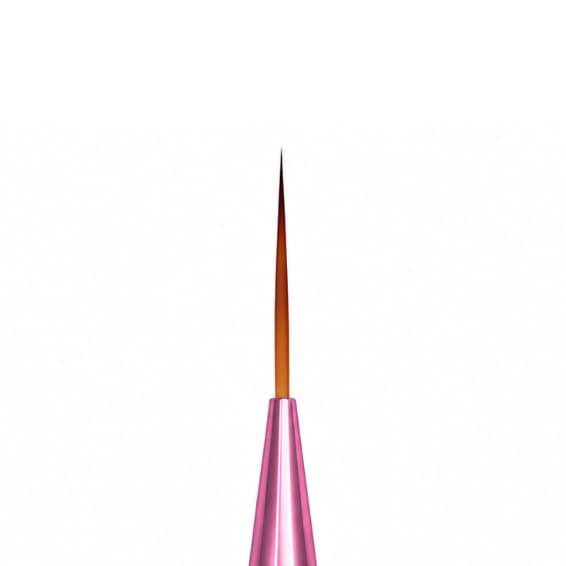 PINK LINER NAIL ART BRUSH - 15mm - OceanNailSupply