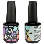 Poke Art Color Gel - #1 (White) - OceanNailSupply