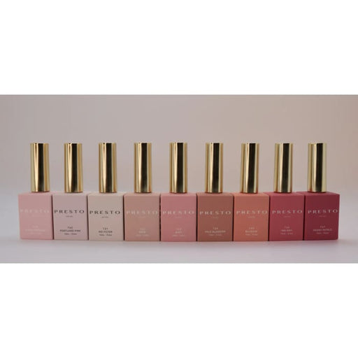 PRESTO Color Series: BLUSH Set [9 Bottles] - OceanNailSupply