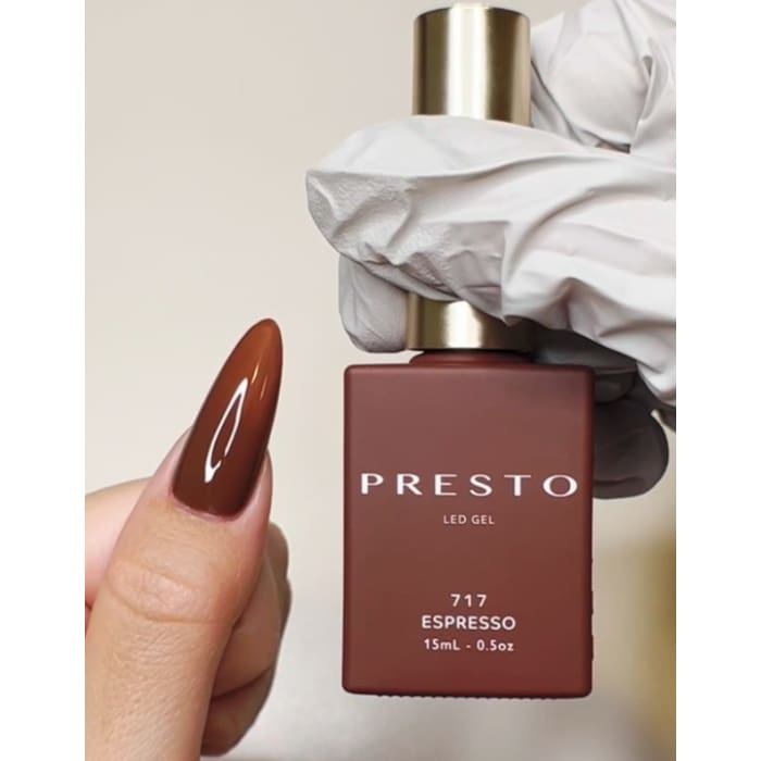 PRESTO Color Series: BROWN BLISS Set [9 Bottles] - OceanNailSupply