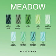 PRESTO Color Series: MEADOW Set [9 Bottles] - OceanNailSupply