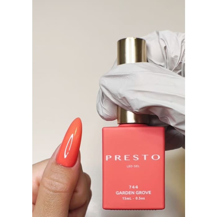 PRESTO Color Series: SCARLET Set [9 Bottles] - OceanNailSupply